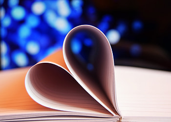 Love, Heart, Notebook, Page, Pages HD wallpaper