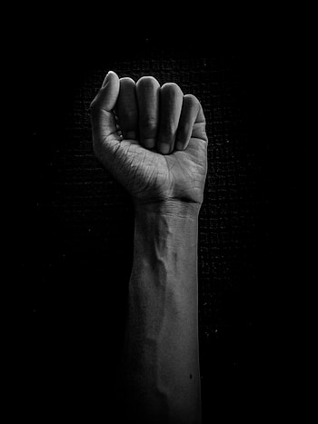 Hand, Miscellanea, Miscellaneous, Bw, Chb, Gesture, Fist HD phone wallpaper