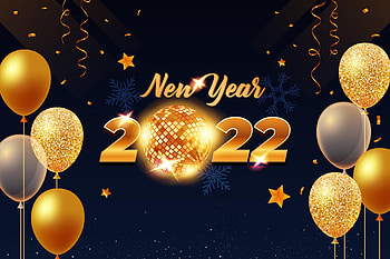 :), golden, 2022, card, new year HD wallpaper