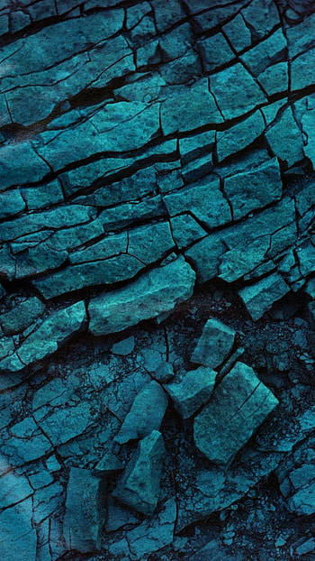 Teal Color, Teal Color Stone HD phone wallpaper