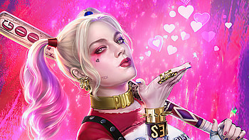Harley Quinn Art, harley-quinn, superheroes, artwork, artist, artstation HD wallpaper