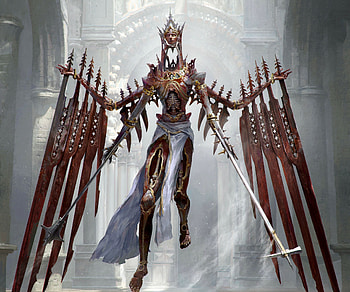 Reliquary Beasts: Ferreum Angelus, dark, angel HD wallpaper