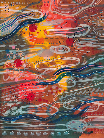 Abstract, Patterns, Multicolored, Motley, Lines, Form, Stains, Spots, Forms HD phone wallpaper