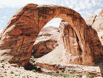 Arch, valley, rocks, nature, USA HD wallpaper