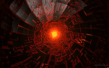 Red Abstract Ultra - HD wallpaper