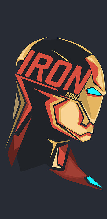 Iron Man, Minimalism, Samsung Galaxy , Q resolution HD phone wallpaper