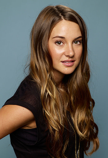 shailene woodley, nose, lip HD phone wallpaper