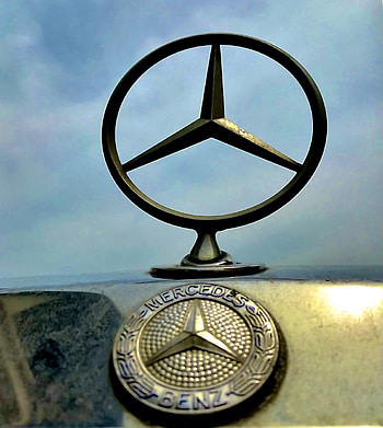 Mercedes w124, cloud, sky HD phone wallpaper