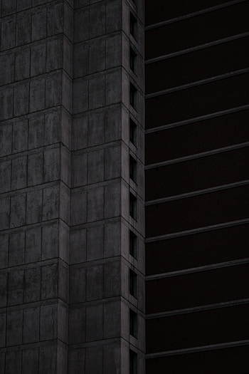 Architecture, Building, Concrete, Black And White, Black-And-White HD phone wallpaper