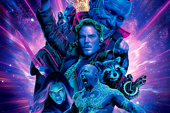 Guardians of the Galaxy Vol 2, Star Lord, Gamora, Drax HD wallpaper