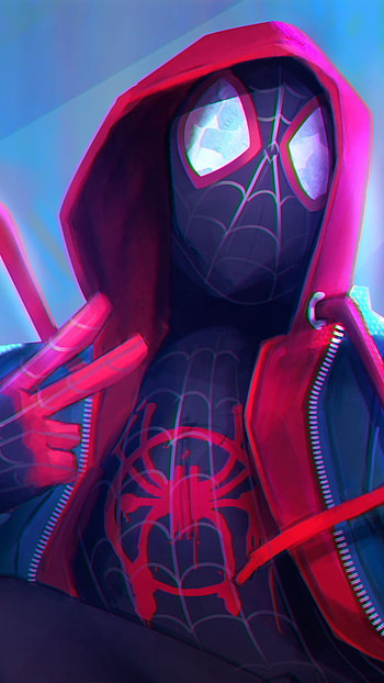 Miles Morales, Miles Morales, movie, Spider-Man: Into The Spider-Verse HD phone wallpaper