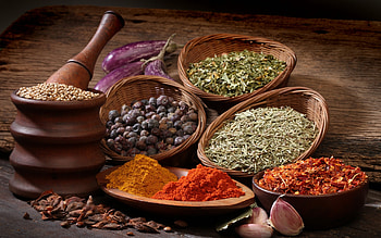 Spices , Vibrant colors, Culinary inspiration, Artistic aesthetics HD wallpaper