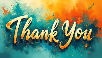 Thank You - Vibrant Ultra, thank you, colorful, design, Artwork HD wallpaper