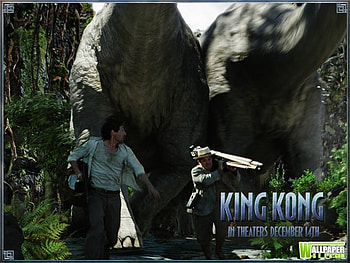King Kong, drama, jungle, ape, movie HD wallpaper