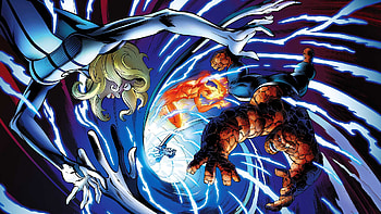 Fantastic Four, background HD wallpaper
