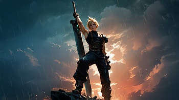 Cloud Strife Ex Soldier Commander For Final Fantasy Xv, final-fantasy-xv, final-fantasy, games, artwork, art, digital-art, ps5-games, ps4-games, video-games, ai, deviantart HD wallpaper