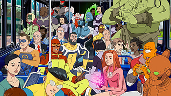 Invincible Characters , invincible, tv-shows, artist, artwork, digital-art HD wallpaper