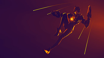 Tracer Ovewatch Art , tracer-overwatch, overwatch, games, xbox-games, ps-games, pc-games, 2018-games, artwork, artist, digital-art HD wallpaper