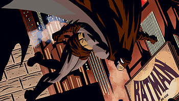 Batman Comic : Dark Knight Soars Over Gotham, Comic, Batman HD wallpaper