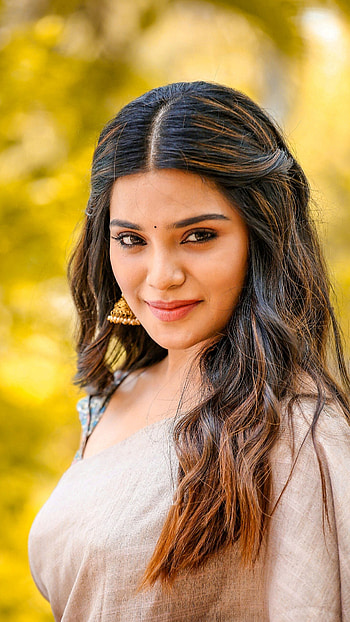 Aathmika, tamil actress, saree beauty, sexy seductive HD phone wallpaper