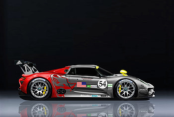 Porsche GT , silver, superb, speed, red HD wallpaper