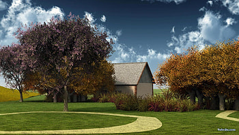 super park, trees, park HD wallpaper