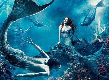 Little Mermaid Screensaver HD wallpaper