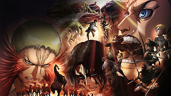 Erwin Smith, Levi Ackerman, Eren Yeager, Anime, Attack on Titan HD wallpaper