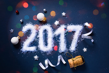 New Year 2017, Holiday, New Year HD wallpaper