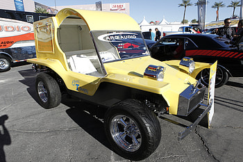 T Buggy, custom, car, yellow HD wallpaper