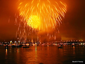 Canada Day Halifax Fireworks, danieltowsey HD wallpaper