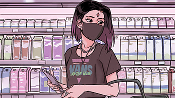 Grocery Shopping Day , artist, artwork, digital-art HD wallpaper