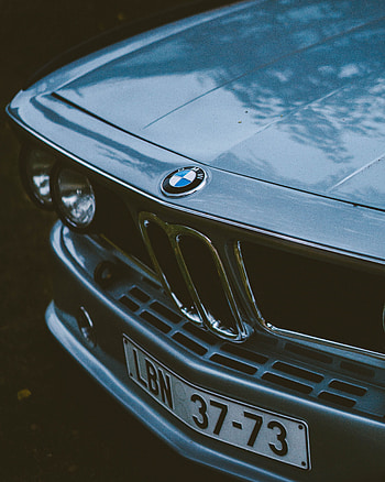Bmw, Cars, Car, Front View, Machine, Old, Grey HD phone wallpaper
