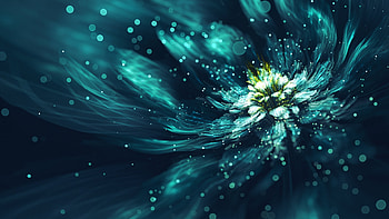 Fractal Design, render, design, Fractal, flower HD wallpaper