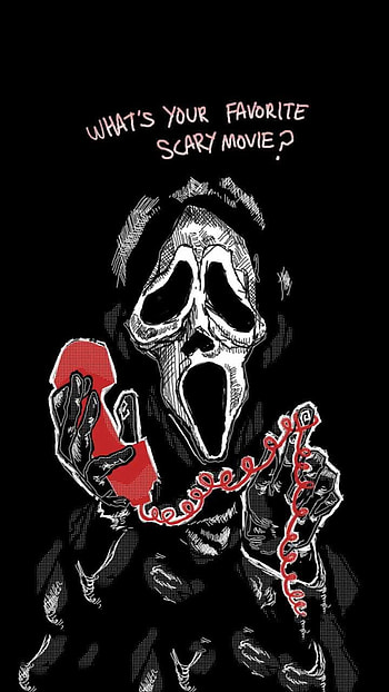 Favourite Scary Movie, ghostface, scream, horrer HD phone wallpaper