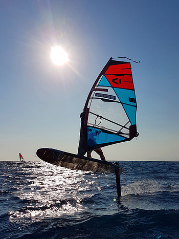 Rhodos windsurfing holiday, Greece's waters, Procenter experience, Ultimate windsurfing getaway HD phone wallpaper