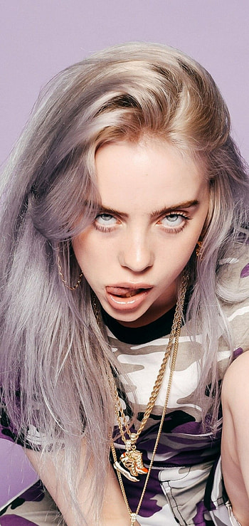 Billie Eilish, Artistic , Singer icon, Celeb HD phone wallpaper