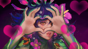 Neeko's Love: Ultra from Legends of Runeterra, video game, Legends of Runeterra, Neeko (League Of Legends), love HD wallpaper