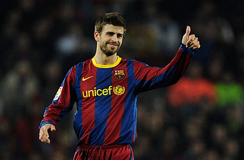 Gerard Pique, New signings, La Liga, Pique gesture HD wallpaper
