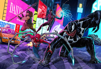 Marvel Spider Man 2 Artwork, spiderman, superheroes, artwork, venom, artist HD wallpaper
