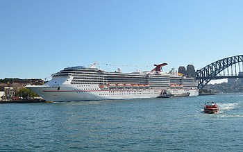 Ship, Australia, Sydney Harbour, Vehicles, Carnival Spirit, Boat, Cruise Ship, Sydney HD wallpaper