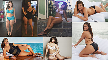Model Ashley Graham, sexy, Ashley Graham, Sexy Ashley Graham HD wallpaper