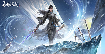 Fantasy girl, water, fantasy, dom xi, blue, white, girl HD wallpaper