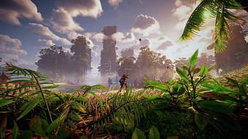 horizon forbidden west for, Horizon Forbidden West, Horizon Zero Dawn, Horizon Zero Dawn: The Frozen Wilds, PlayStation 5 HD wallpaper