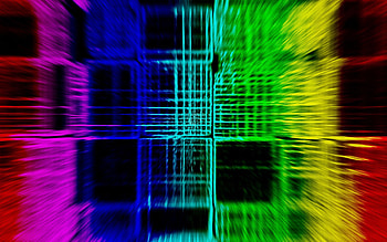 Abstract, Square, Optical Illusion, Area, Different Colors, Different Colours, Approximation HD wallpaper