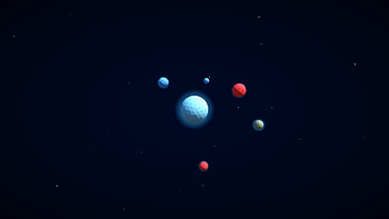 3d Planets, 3d, planets, digital-universe HD wallpaper