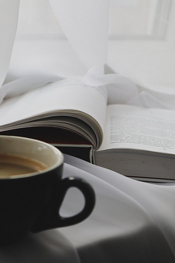 Coffee, Miscellanea, Miscellaneous, Cup, Book, Coziness, Comfort HD phone wallpaper