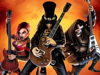 Guitar Hero, guitars, lars, judy, music, video game, game, humor, kiss, slash HD wallpaper