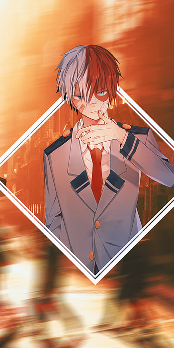 Shoto Todoroki: Ice & Fire — My Hero Academia, Shoto Todoroki, Anime, My Hero Academia HD phone wallpaper