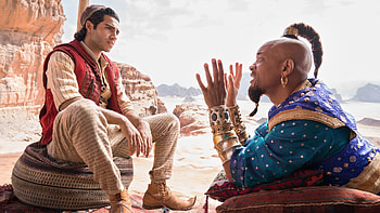 Genie, Aladdin movie, Mena Massoud, hintergrundbild HD wallpaper